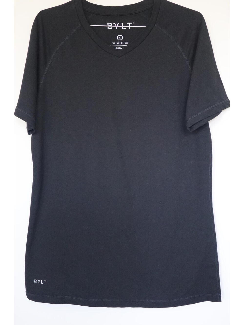 BYLT‎ Premium Basics Drop-Cut V-Neck size Large - Picture 2 of 7